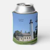 Cana Island Light koelbox Blikjeskoeler (Blikje Achterkant)