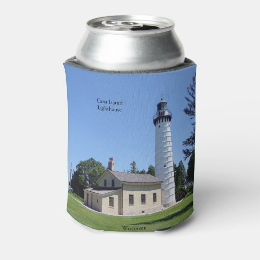 Cana Island Light koelbox Blikjeskoeler (Blikje Achterkant)