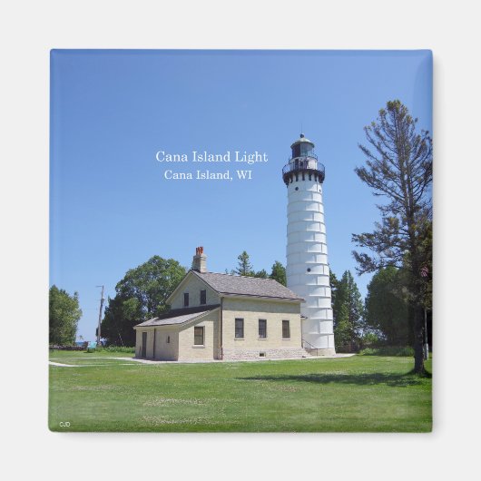 Cana Island Light magnet (Voorkant)