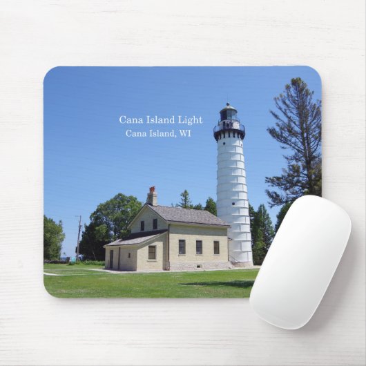 Cana Island Light Mousepad Muismat (Met muis)