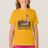 CANA ISLAND LIGHT T-SHIRT (Voorkant)