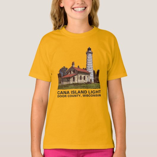 CANA ISLAND LIGHT T-SHIRT (Voorkant)