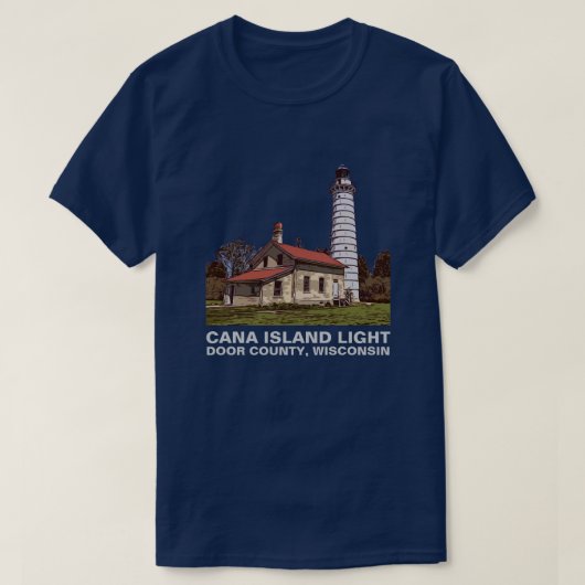 CANA ISLAND LIGHT T-SHIRT (Design voorkant)