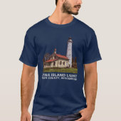 CANA ISLAND LIGHT T-SHIRT (Voorkant)