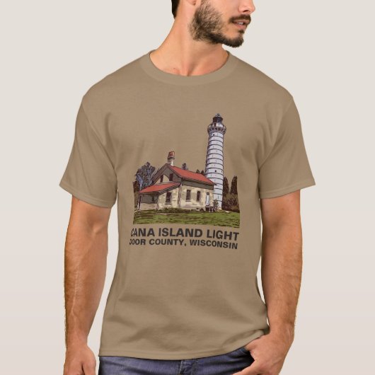 CANA ISLAND LIGHT T-SHIRT (Voorkant)