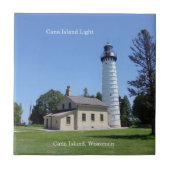 Cana Island Light tile Tegeltje (Voorkant)