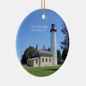 Cana Island Light-versiering Keramisch Ornament (Rechts)