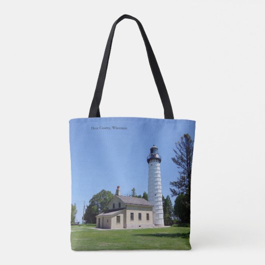 Cana Island Lighthouse all over bag Tote Bag (Achterkant)