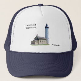 Cana Island Vuurtoren trucker hoed Pet