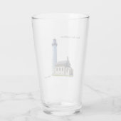 Cana Island Vuurtorenglas Glas (Achterkant)