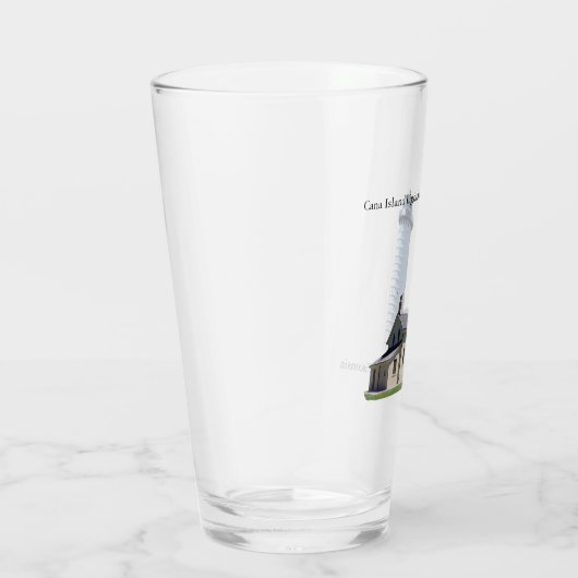 Cana Island Vuurtorenglas Glas (Rechts)