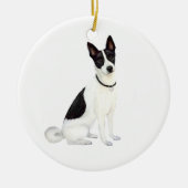 Canaan Dog (A) Keramisch Ornament (Voorkant)
