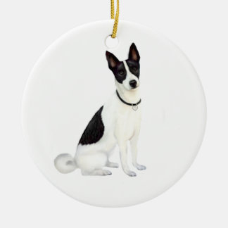 Canaan Dog (A) Keramisch Ornament