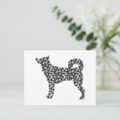 Canaan Dog Briefkaart (Staand voorkant)