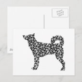 Canaan Dog Briefkaart (Voorkant / Achterkant)