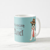 Canaan Dog Dad Coffee Mok (Voorkant rechts)