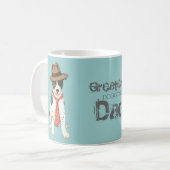 Canaan Dog Dad Coffee Mok (Voorkant links)