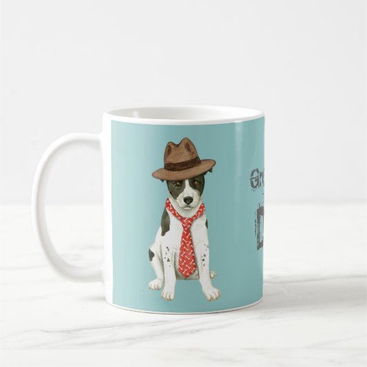 Canaan Dog Dad Coffee Mok (Links)