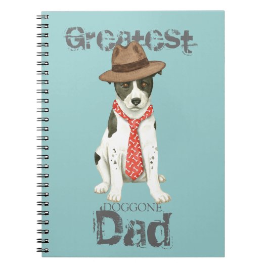 Canaan Dog Dad Notitieboek (Voorkant)