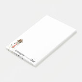 Canaan Dog Dad Post-it Notes (Schuin)