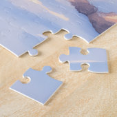Canaan Dog Desert Stone Winter Christmas Art Legpuzzel (Zijkant)