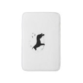 Canaan Dog - Halloween Moon Silhouette Classic T-S Badmat (Voorkant Verticaal)