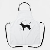 Canaan Dog - Halloween Moon Silhouette Classic T-S Schort (Voorkant)