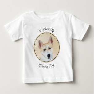 Canaan Dog Painting - Cute Original Dog Art