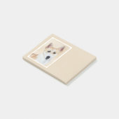 Canaan Dog Painting - Cute Original Dog Art Post-it® Notes (Schuin)