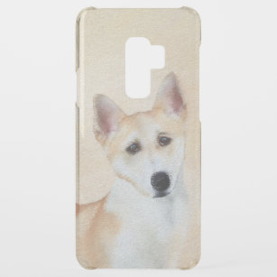 Canaan Dog Painting - Cute Original Dog Art Uncommon Samsung Galaxy S9 Plus Hoesje