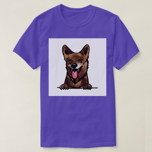 Canaan dog t-shirt (Design voorkant)