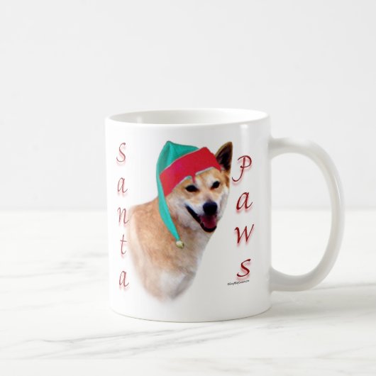Canaan Hond Santa Paws Koffiemok (Rechts)
