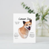Canaan Hondengeschiedenis Ontwerp Briefkaart (Staand voorkant)