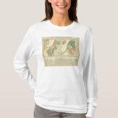 Canaan - Israel Atlas Map T-shirt (Voorkant)