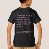 Canaan Kinder Artspace T-shirt (Achterkant)