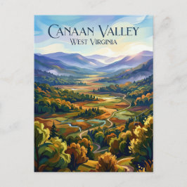 Canaan Valley Resort State Park West Virginia Briefkaart