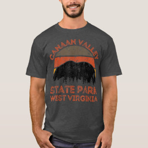 Canaan Valley State Park West Virginia Beer Natuur T-shirt