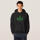 Canabis periodieke wiet hoodie (Voorkant volledig)