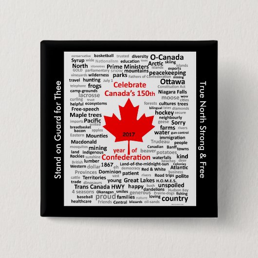 Canada150 Button (Voorkant)