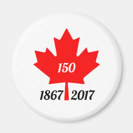 Canada 150 in 2017 esdoornblad magneet