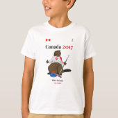 Canada 150 in 2017 om ons spel te beperken t-shirt (Voorkant)