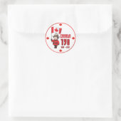 Canada 150 jaar Jubileum Ronde Sticker (Tas)