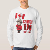 Canada 150 jaar Jubileum T-shirt (Voorkant)