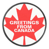 Canada 150 jaar oud hockey puck (Voorkant)