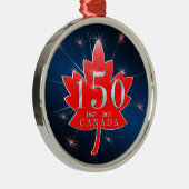 Canada 150-jarige feestdag metalen ornament (Rechts)