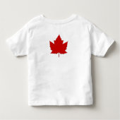 Canada 150 Jersey Shirt Toddler Canada 150 Shirten (Achterkant)