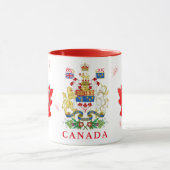 Canada 150 Maple Leaf Fireworks Coat of Arms Mok (Midden)