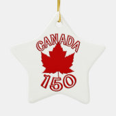 Canada 150 Ornament - Aangepaste Canada Souvenirs (Achterkant)