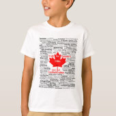 Canada 150 Play Kinder T-Shirt (Voorkant)
