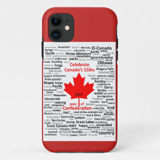 Canada 150 telefoonafdekking iPhone 11 hoesje